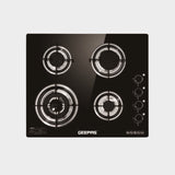 Geepas 4 Burners Gas Cooker, 2 in 1 built-in Gas Hob GK4410 - KWT Tech Mart