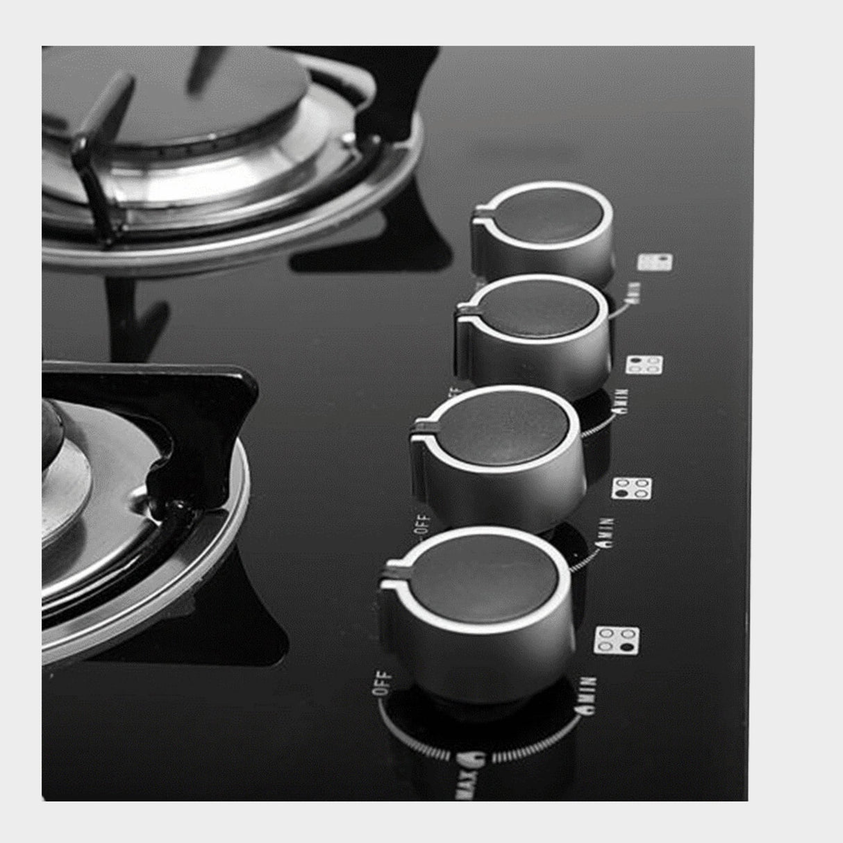 Geepas 4 Burners Gas Cooker, 2 in 1 built-in Gas Hob GK4412 - KWT Tech Mart