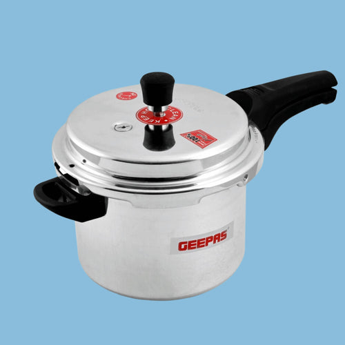 Geepas 3L Induction Base Pressure Cooker GPC325 Silver - KWT Tech Mart