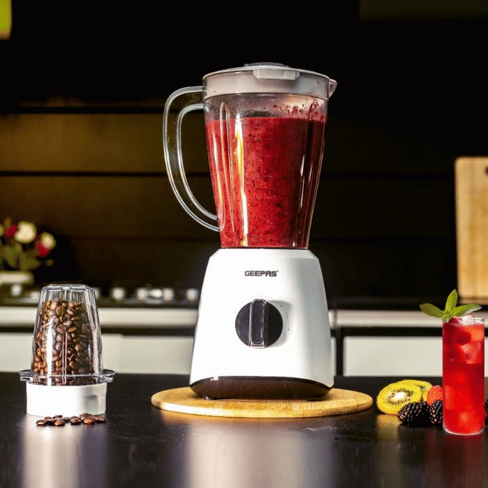 Geepas 1.5L 2-in-1 Multi-functional Blender, 500W, GSB44027 - KWT Tech Mart