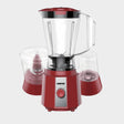 Geepas 3-in-1 Multi-functional Blender, 400W, GSB9891 - Red - KWT Tech Mart