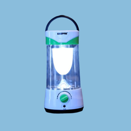 Geepas GSE5589 Rechargeable LED Emergency Lantern - White - KWT Tech Mart