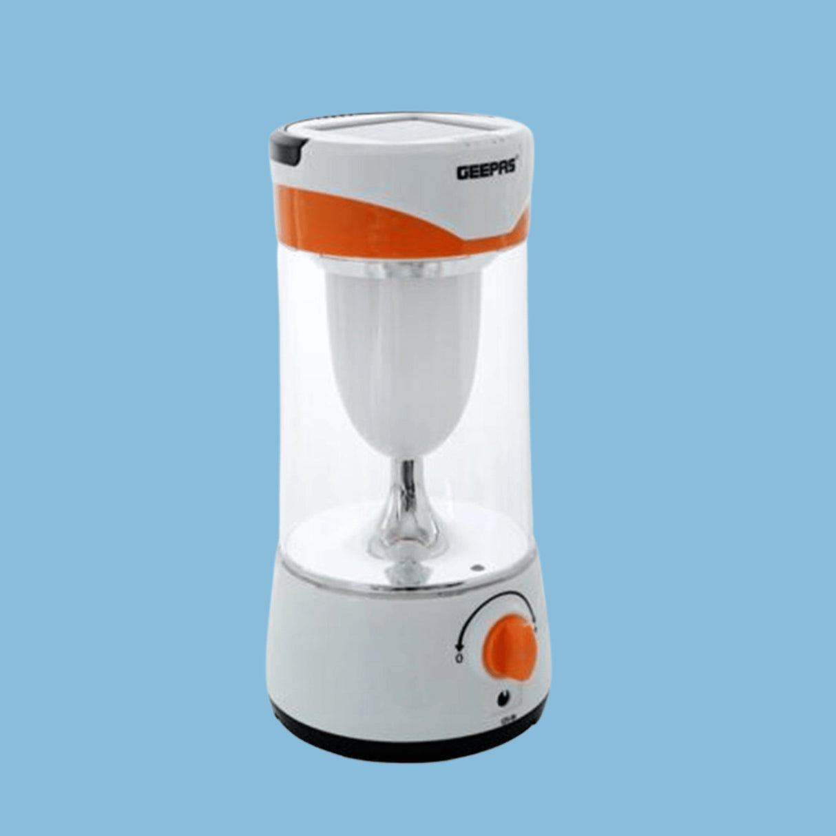 Geepas GSE5589 Rechargeable Solar LED Lantern - KWT Tech Mart