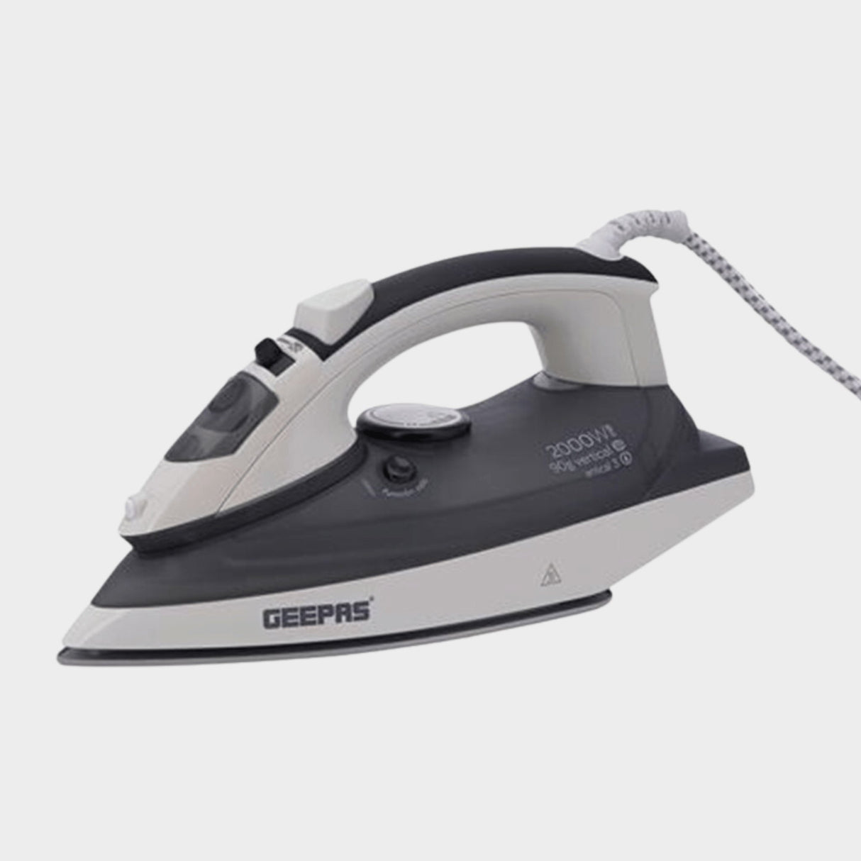 Geepas GSI7788 Ceramic Steam Iron 2400W - Temperature Control & Self Cleaning" - KWT Tech Mart