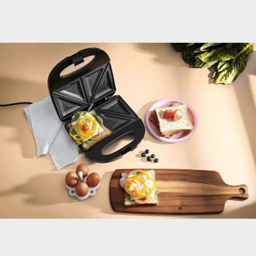 Geepas Sandwich Maker GSM6002, Black - KWT Tech Mart