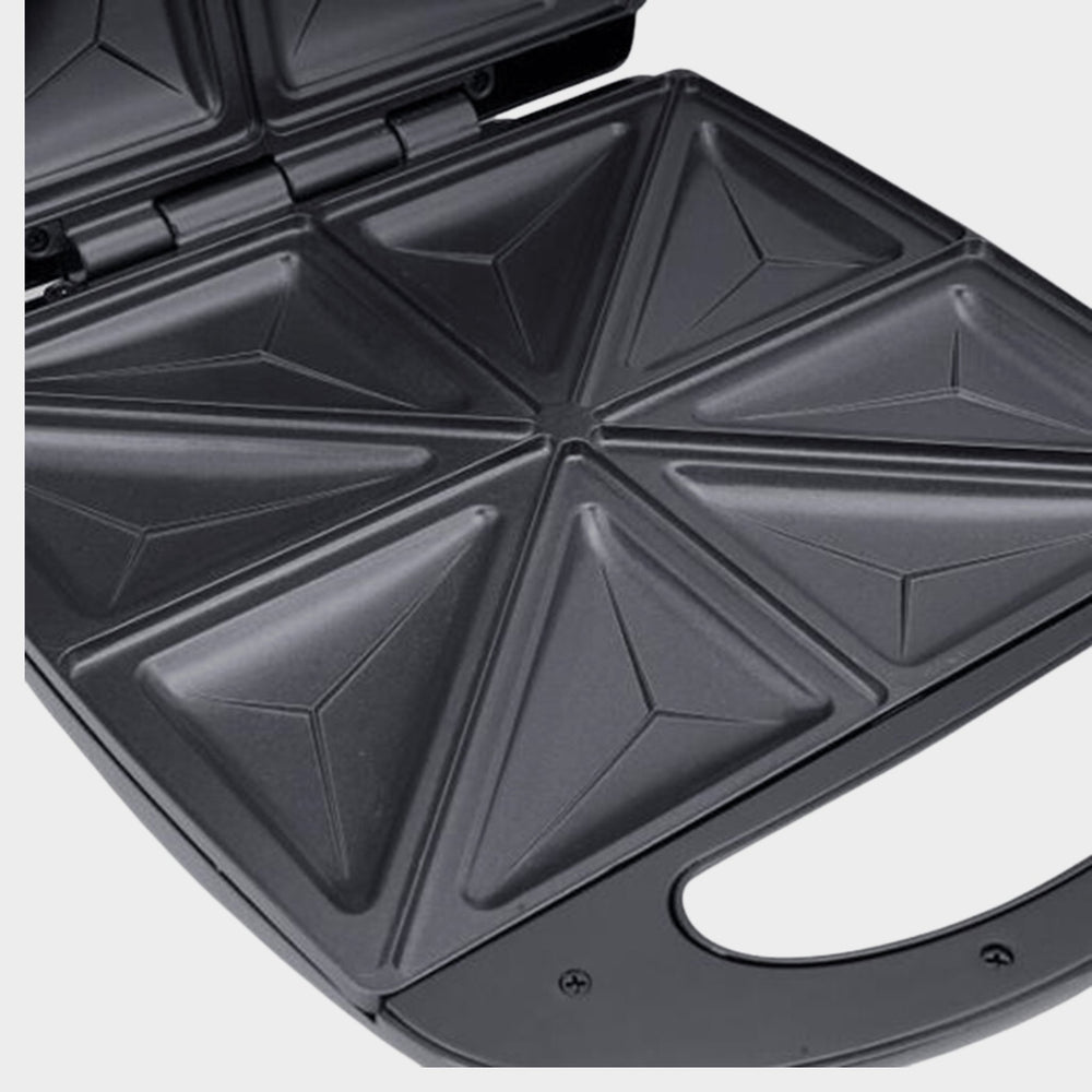 Geepas 4 Slice Sandwich Maker, 1100W, GST5391 - Black - KWT Tech Mart