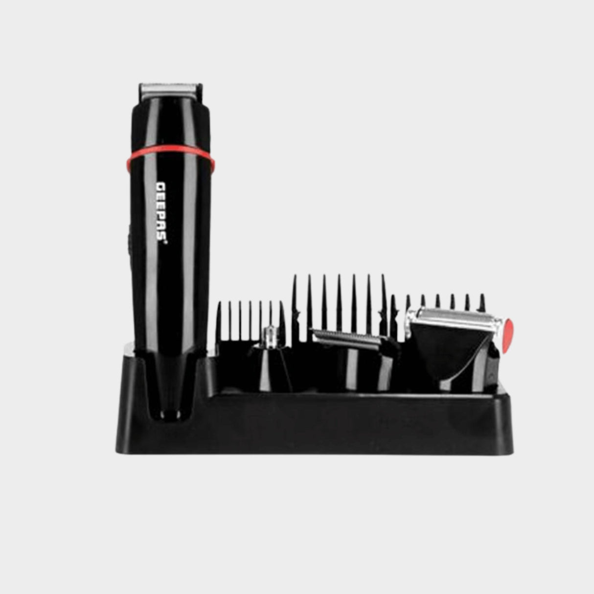 Geepas GTR8128N 7-in-1 Hair Trimmer - Cordless Grooming Kit - KWT Tech Mart