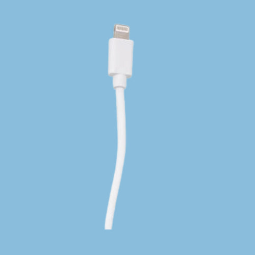 Geepas Lightning USB iPhone Cable GC1961 - White - KWT Tech Mart