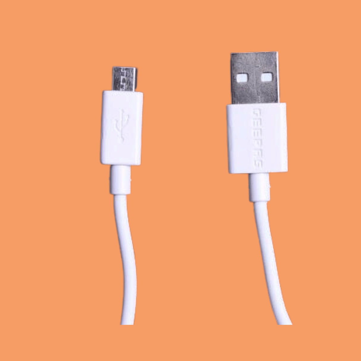 Geepas Micro USB Charging Data Cable GC1962 - White - KWT Tech Mart
