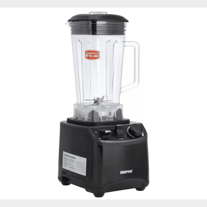 Geepas 2L Professional Blender, 1800W, GSB44078 - Black - KWT Tech Mart