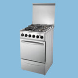 Global Star 50x50cm 2Gas Burners + 2Electric Cooker with Oven - KWT Tech Mart
