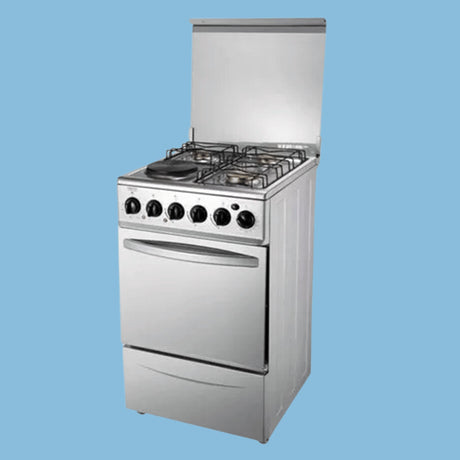 Globalstar 50x50cm 3Gas Burners + 1Electric Cooker with Oven- KWT Tech Mart