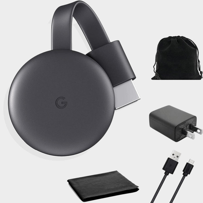 Google Chromecast- Black - KWT Tech Mart