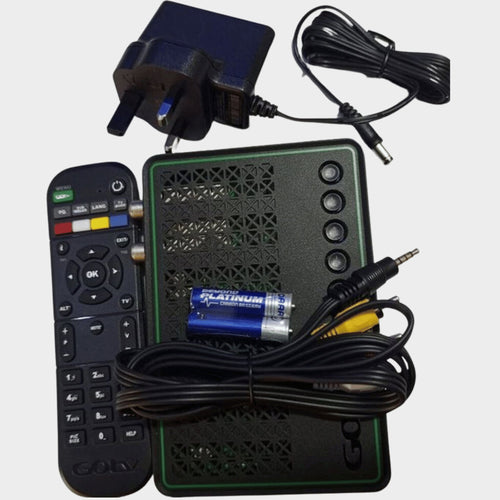 Gotv decoder + 1month subscription - KWT Tech Mart