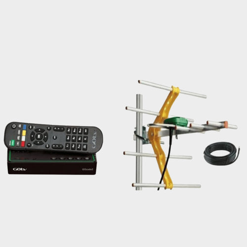 GOTV Full Package Decoder + Antenna + 1Month Subscription - KWT Tech Mart