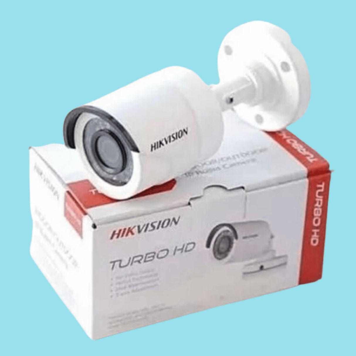 Hikvision HD 720p Bullet Cameras – White | KWT Tech Mart