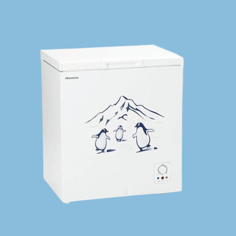 Hisense 180L Chest Freezer – White/Grey - KWT Tech Mart