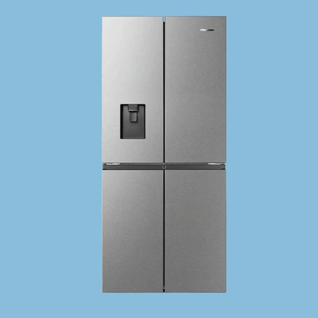 Hisense 561L Multi Door Refrigerator with Dispenser - Silver - KWT Tech Mart