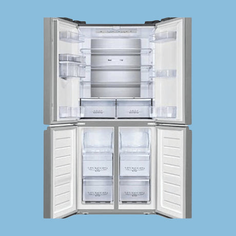 Hisense 561L Multi Door Refrigerator with Dispenser - Silver - KWT Tech Mart