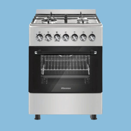 Hisense 60x60cm 3 Gas & 1 Electric Cooker with oven HF631G - KWT Tech Mart