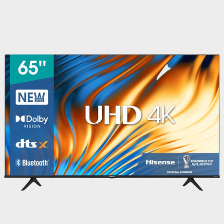 Hisense 65" TV; Ultra 4K UHD Smart VIDAA TV, 65A6H – Black - KWT Tech Mart