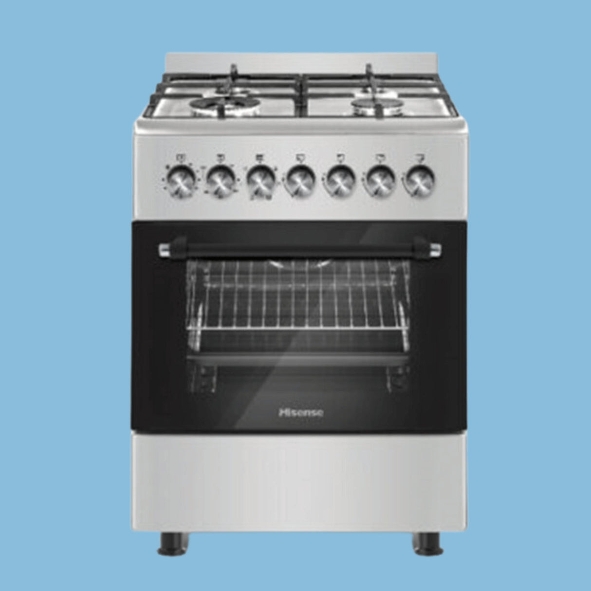 Hisense Cooker, 3Gas Burners + 1Electric Hot Plate HF631GEES - KWT Tech Mart