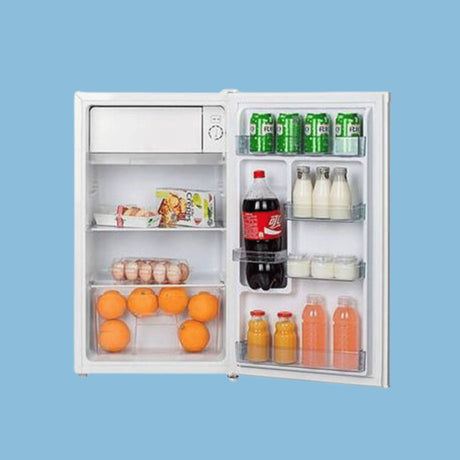 Hisense 120L Single Door Bar Refrigerator RR120DAGS – Silver - KWT Tech Mart