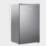 Hisense 120L Single Door Bar Refrigerator RR120DAGS – Silver - KWT Tech Mart
