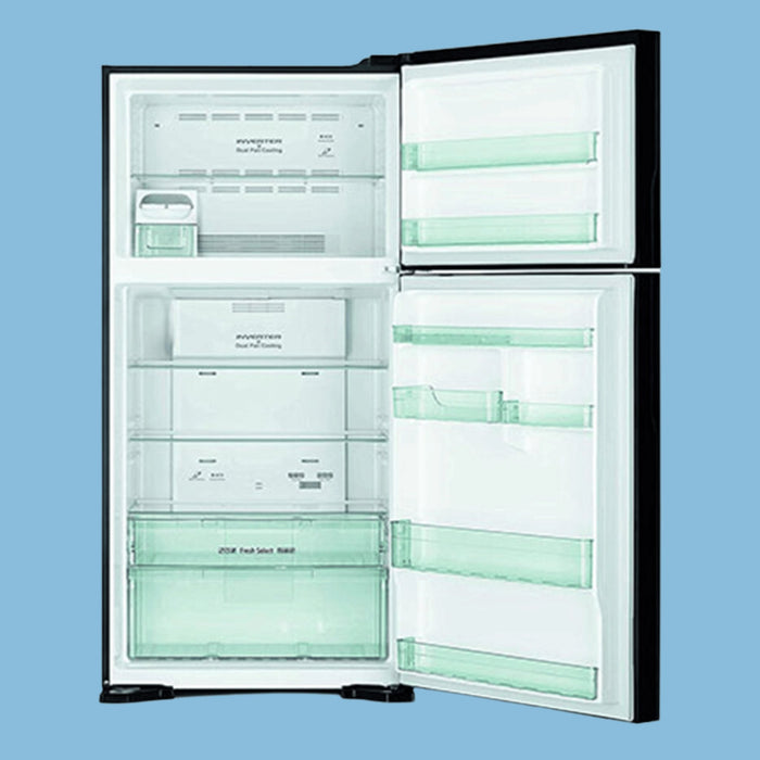 Hitachi 700L Frost Free Top Mount Freezer RV800PUN7KBSL - KWT Tech Mart