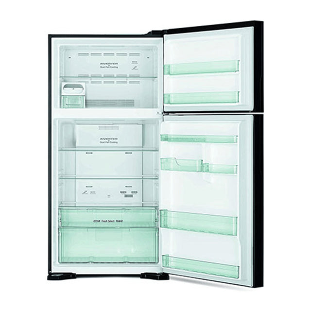 Hitachi 770L Double Door Refrigerator RV860PUN1KBBK - Black - KWT Tech Mart