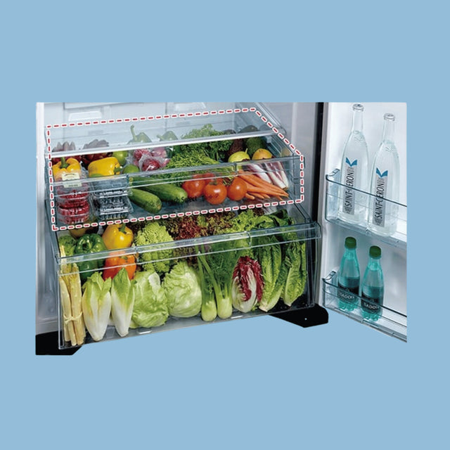 Hitachi 770 Liters Double Door Refrigerator RV860PUN1KBSL - KWT Tech Mart