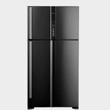Hitachi 850L Double Door Refrigerator RV990PUN1KBBK - Black - KWT Tech Mart