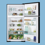 Hitachi 600L Double Door Refrigerator RVG800PUN7GGR - Silver - KWT Tech Mart