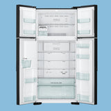 Hitachi 600Ltr French door Refrigerator RW800PUN7GBK - Black - KWT Tech Mart
