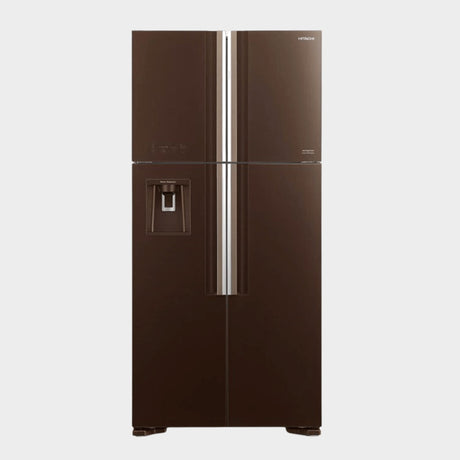 Hitachi 600Ltr French door Refrigerator RW800PUN7GBW - Brown - KWT Tech Mart