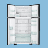 Hitachi 600Ltr French door Refrigerator RW800PUN7GBW - Brown - KWT Tech Mart