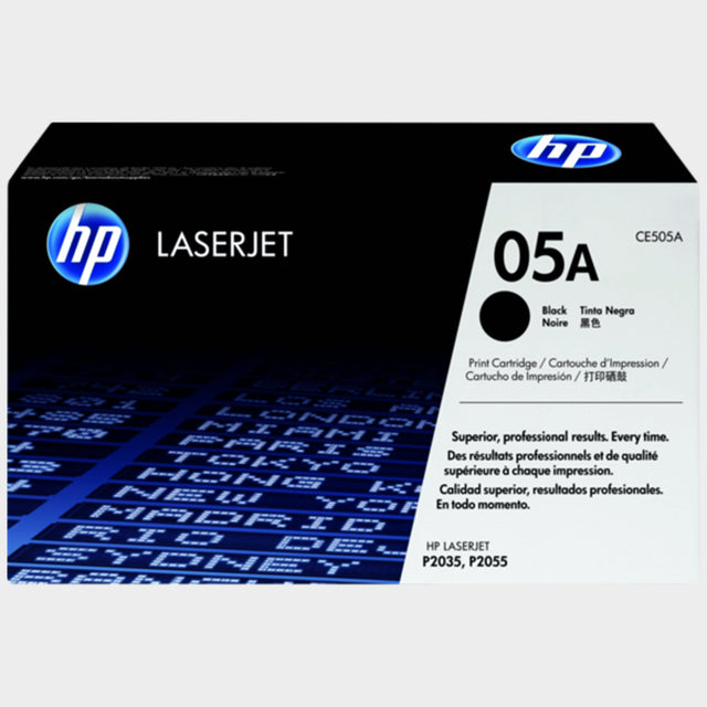 HP 05A Black Original LaserJet Toner-Cartridge | CE505A  - KWT Tech Mart