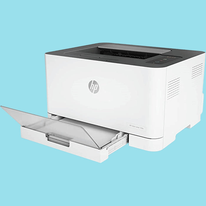 HP 150a Color Laser 150a Monochrome Printer, 4ZB94A – White  - KWT Tech Mart