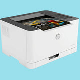 HP 150a Color Laser 150a Monochrome Printer, 4ZB94A – White  - KWT Tech Mart