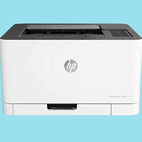 HP 150nw Colour Printer, Monochrome Wireless – White  - KWT Tech Mart