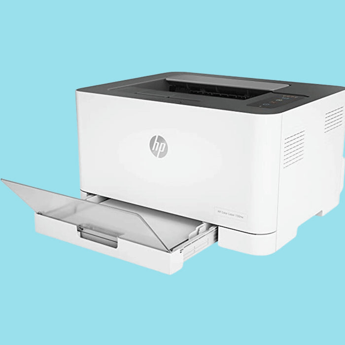 HP 150nw Colour Printer, Monochrome Wireless – White  - KWT Tech Mart