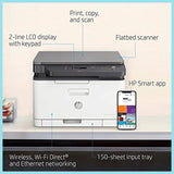 HP 178nw Wireless Laser Color Multifunction Printer – White  - KWT Tech Mart