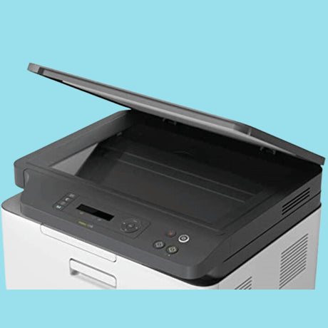 HP 178nw Printer, Wireless Laser Color Multifunction All in One Mobile Ethernet Wi-Fi Printer – White