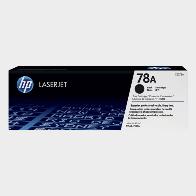 HP 78A Black Black Original LaserJet Toner Cartridge, CE278A  - KWT Tech Mart