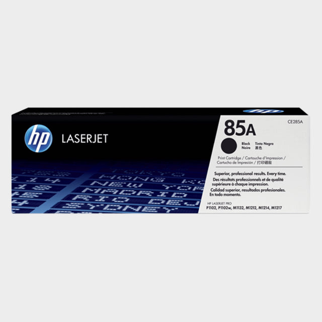HP 85A Black Original LaserJet Toner Cartridge