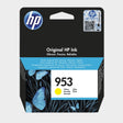 HP 953 Yellow Original Ink Cartridge, Single Pack  - KWT Tech Mart