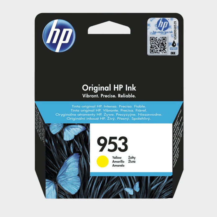 HP 953 Yellow Original Ink Cartridge, Single Pack  - KWT Tech Mart