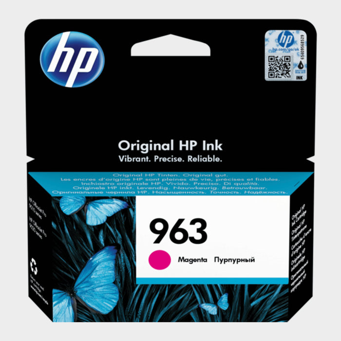 HP 963 Magenta Original Ink Cartridge, Single Pack  - KWT Tech Mart