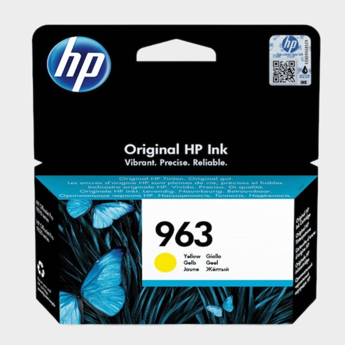 HP 963 Yellow Original Ink Cartridge, Single Pack  - KWT Tech Mart