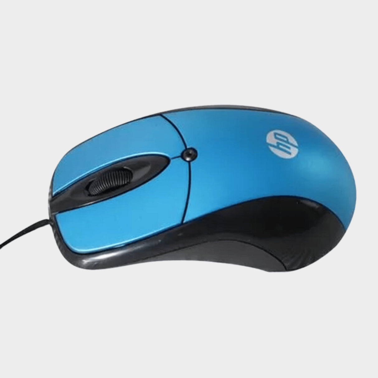 Hp Comfort Optical Wired Mouse, Blue - KWT Tech Mart